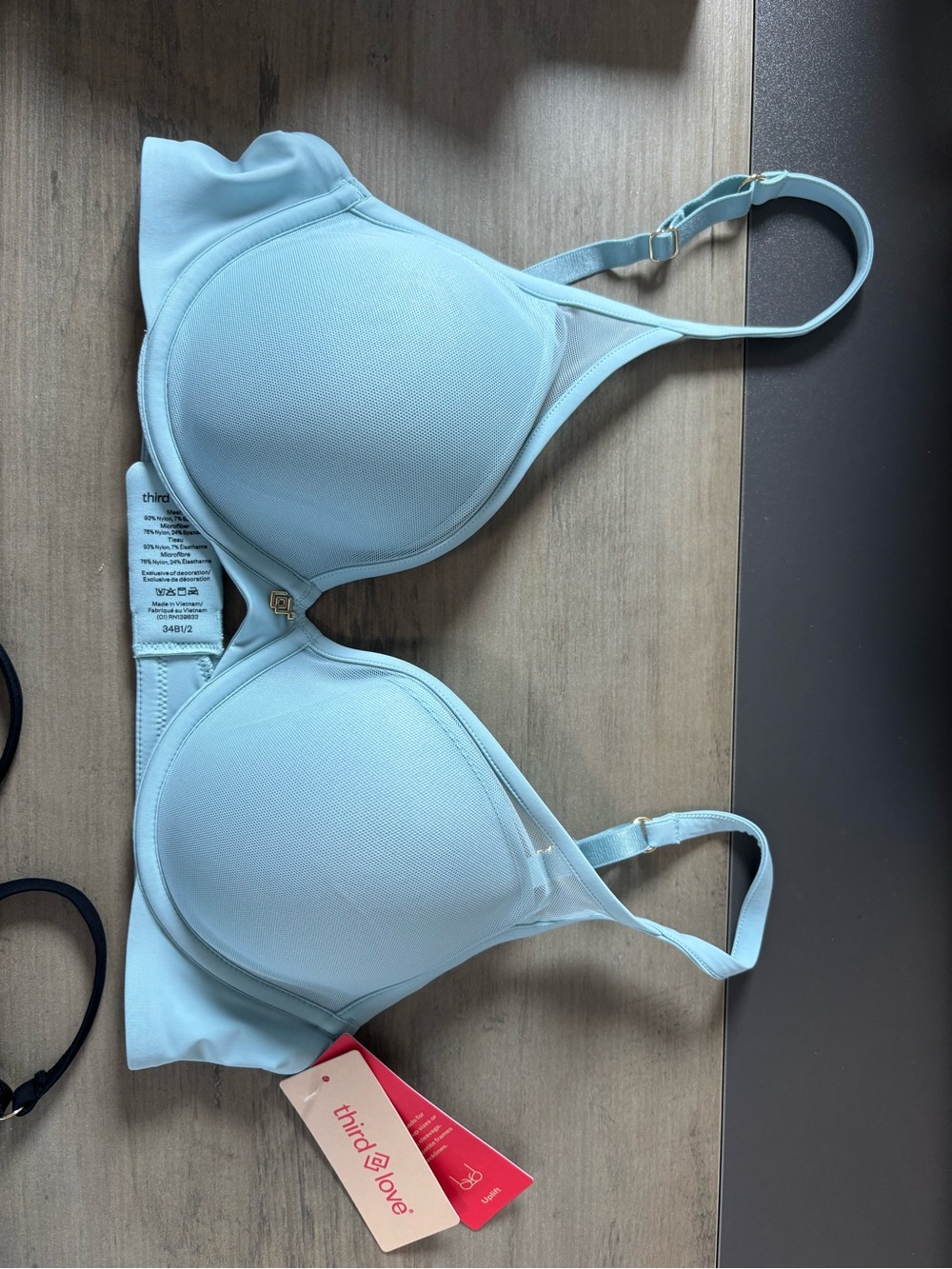 ThirdLove Uplift Plunge Bra “Frost” 34 B1/2